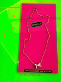 Image 5 of BASIC BARBED WIRE NECKLACES & CHOKERS