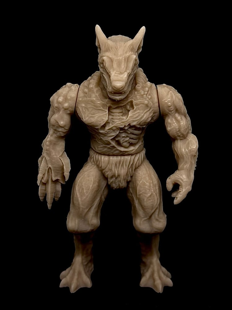 Image of Land Of Rot 5.5” : Mange Wolf