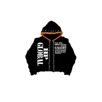 hidden potential 21 global zip up distressed hoodie 