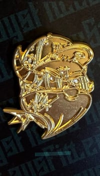 Gold Metal Blinky (Pin)
