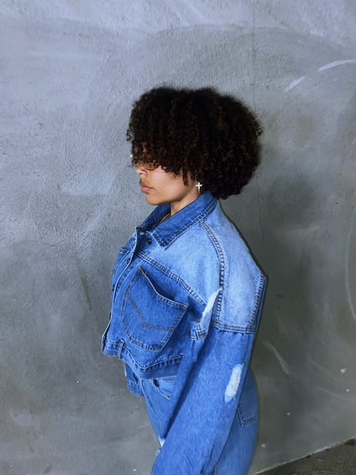 Image of Denim blue Jacket 