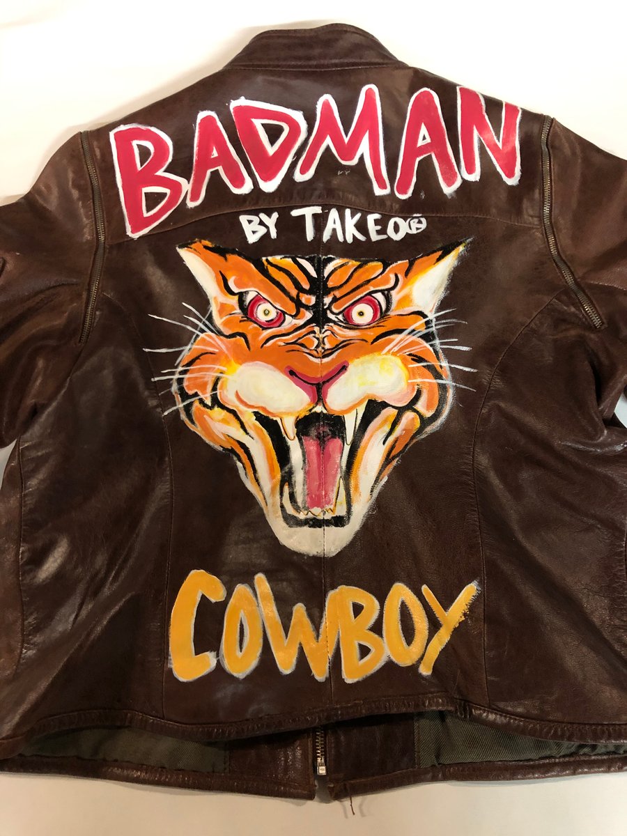 Image of COWBOY Year of the Tiger Leather jacket  