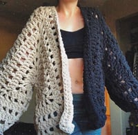 Color Block Cardigan