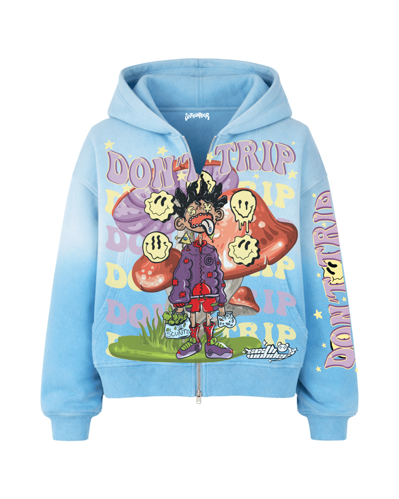 Image of Don’t Trip Zip up Hoodies