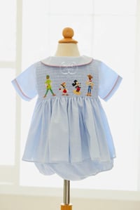 Image 3 of Size 12mo Never Grow Up Collection bloomer set 