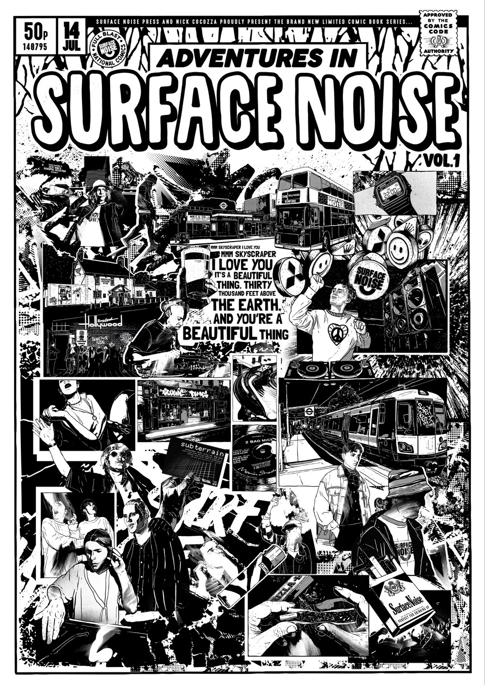 'Adventures In Surface Noise' Sticker Packs