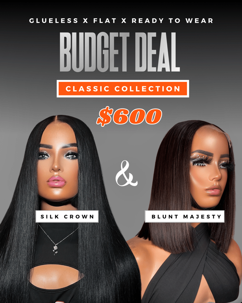Image of Classic Collection Bundle — 2 Custom Glueless Wigs