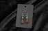Dead good beetroot stained rabbit bone and moonstone earrings Image 7