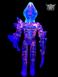 Image 3 of CRYSTAL SKULL SLIZZ REAPER: RUBY ZOISITE