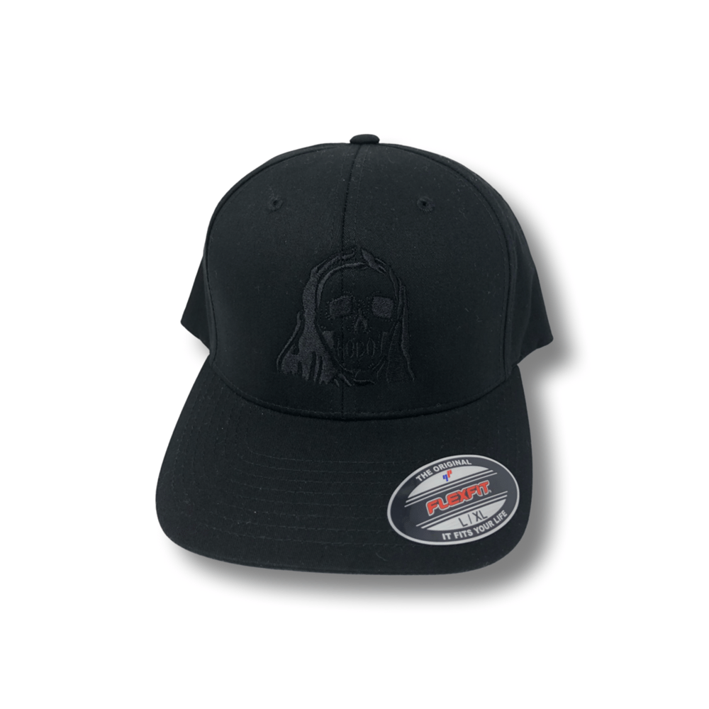 Image of BLACKED OUT FlexFit L/XL HAT