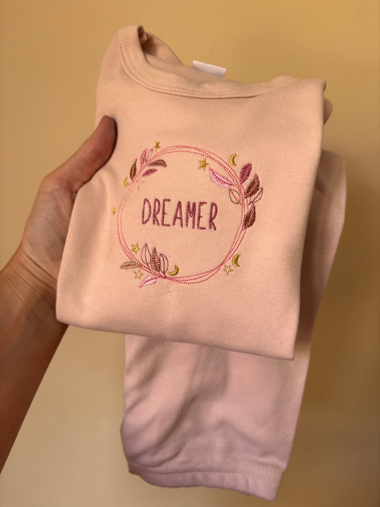 Image of 3-4 dusty pink pjs