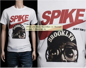 Image of SPIKE LEE Mars BlackMon vs Michael Jordan T-Shirt XS~XL 
