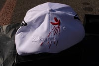 Image 3 of White pure double dove hat