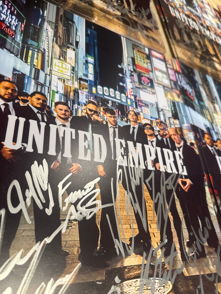 Image of “The crUE” Signed A3 poster