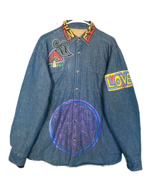 Image of “Visionary” 1 of 1 Denim Button up 