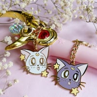 Image 5 of Artemis & Luna Heads Keychain