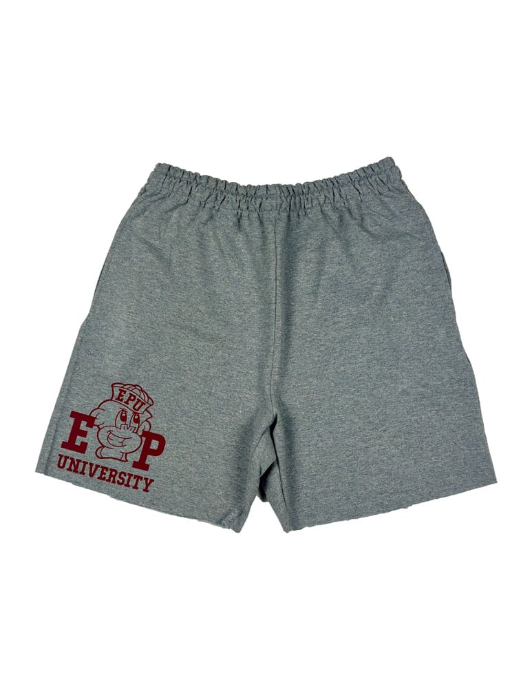 Image of Enigma Project University Grey SweatShorts.