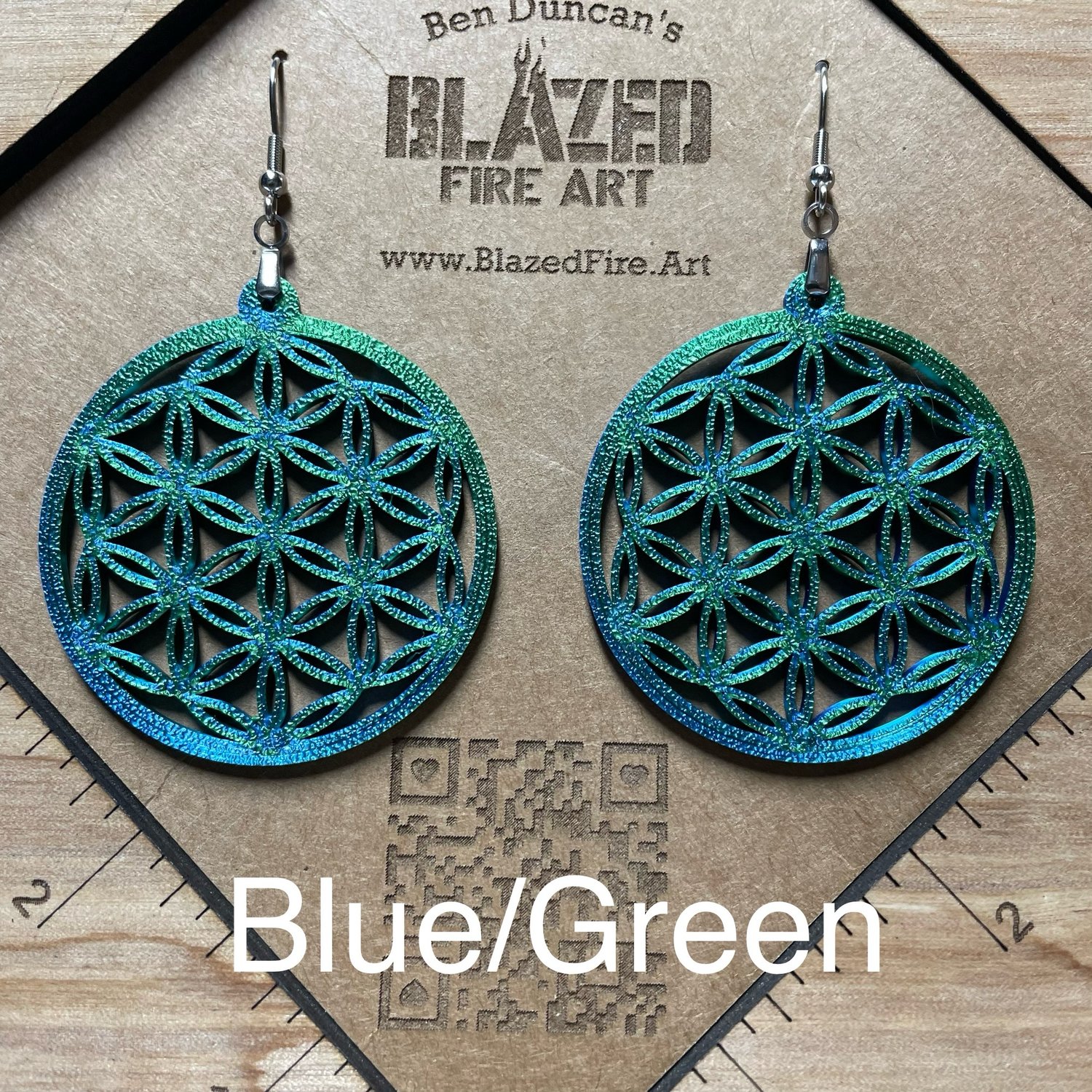 Image of Seed Of Life Earrings 