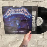 Metallica – Ride The Lightning - US FIRST PRESS LP ON MEGAFORCE!