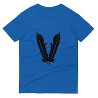Image 1 of Unisex BLACK FEATHER Short-Sleeve T-Shirt