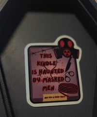 Image 2 of Masked Men Kindle Sticker