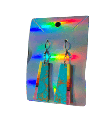 Image 2 of Sky Medicine Inlay Earrings 