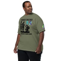 Image 4 of PTSD Stronger Unisex heavyweight t-shirt