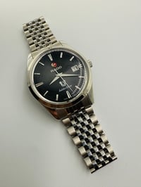 Image 1 of Rado Golden Horse Auto Men’s Watch Black Dial Date Steel Bracelet Swiss Made