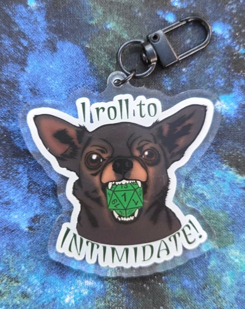 Image of Devil-dog keychain