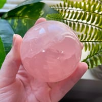Image 1 of Rose Quartz Sphere C