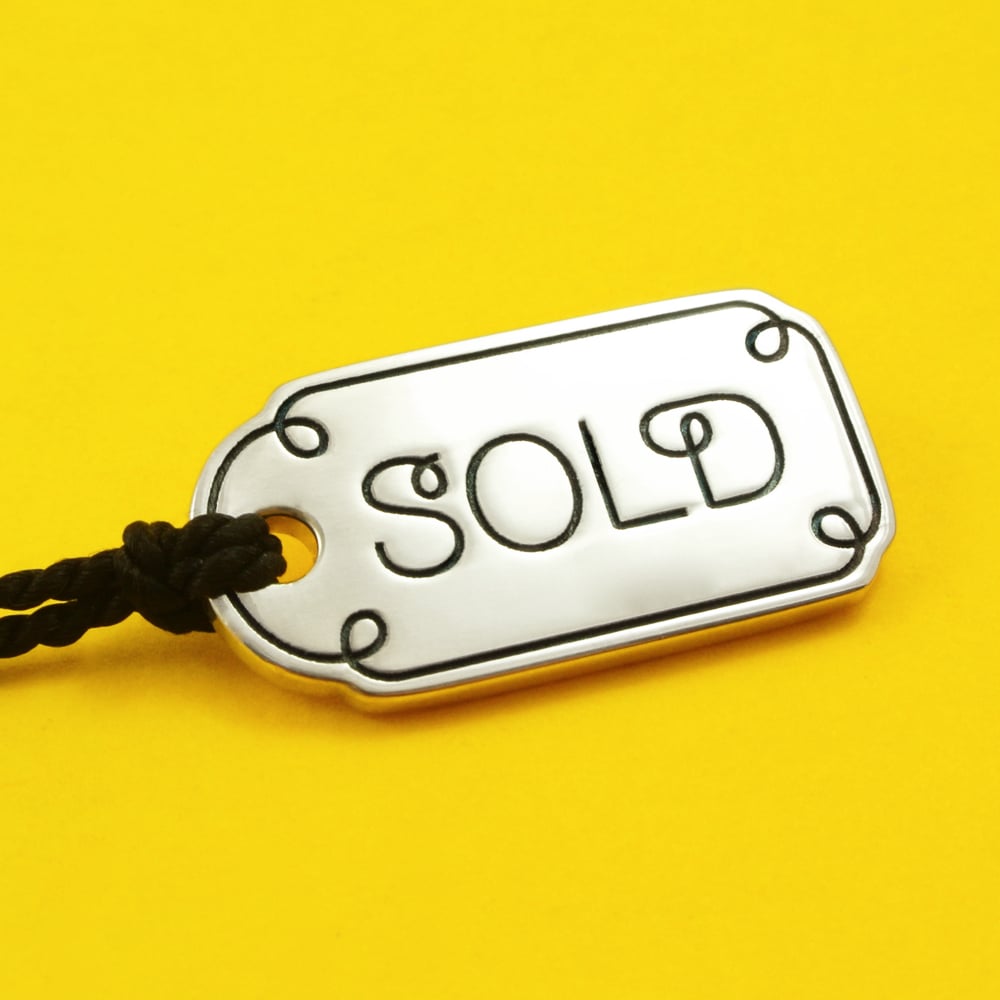Image of SOLD Swing Tag Necklace