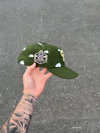 Image 3 of PINK BRIM PARTLY CLOUDY OLIVE  ARIZONA DIAMONDBACKS CUSTOM FITTED