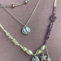 Image 3 of Arepa con quesito necklace 