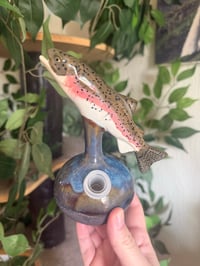 Image 2 of Trout Water Vase 