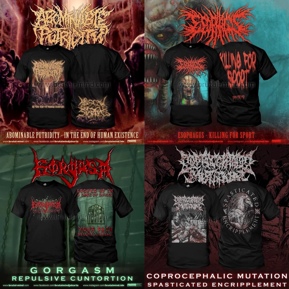 Abominable Putridity/Esophagus/Gorgasm/Coprocephalic Mutation