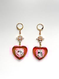 Image 1 of Kissing you earrings