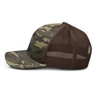 Image 18 of LUCKY 8 BALL TRUCKER HAT - THE CAMO EDIT