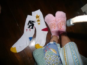 FLOWER? socks