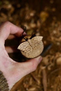 Image 4 of Fritillary Butterfly Pendant 