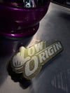 GOLD GLITTER BOYYY STICKER