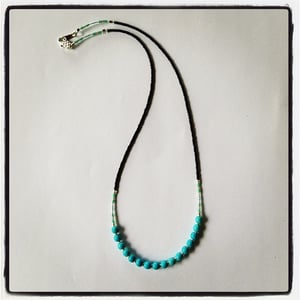 Image of Turquoise Bead Necklace