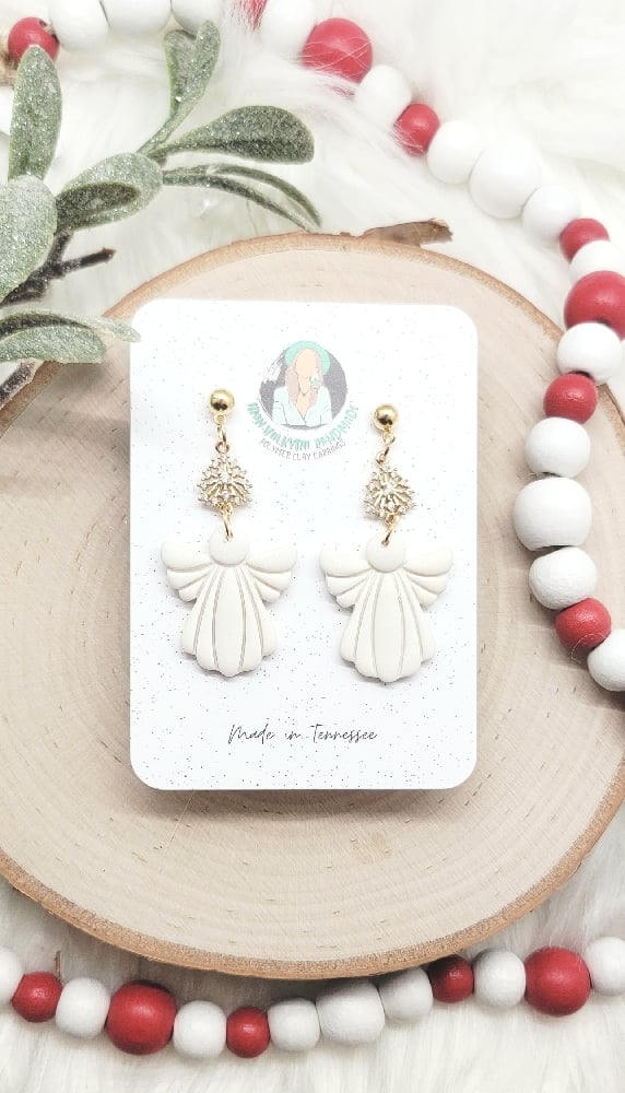 Image of Snow Angel Dangles