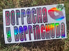 Borracha Y Berrinchuda Holographic Car Decal