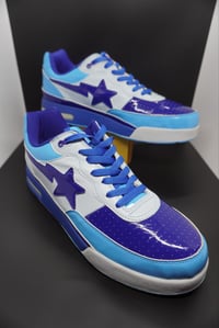 Image 1 of A Bathing Ape patent leather Roadsta blue/sax