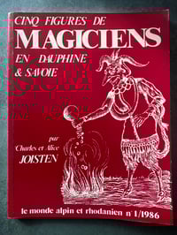 Image 1 of 5 figures de magiciens en Dauphiné et Savoie, 1986.