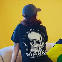 Image 1 of Hearts Black Unisex Tee