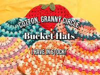 Image 1 of Crochet Bucket Hats