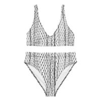 Image 6 of “Netscape Navigator: Light Mode” Recycled high-waisted two-piece swimsuit
