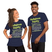 Image 6 of Religious Equity Unisex t-shirt