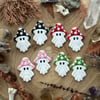 Mushroom Ghost Earrings